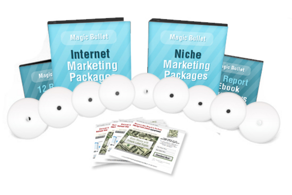 Product picture Magic Bullets Internet Marketing Package eBook with PLR