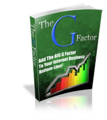 Product picture The G Factor with PLR