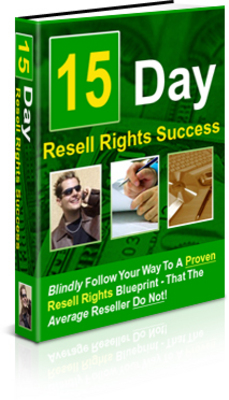 Product picture 15 Day Resell Rights Success (PLR)